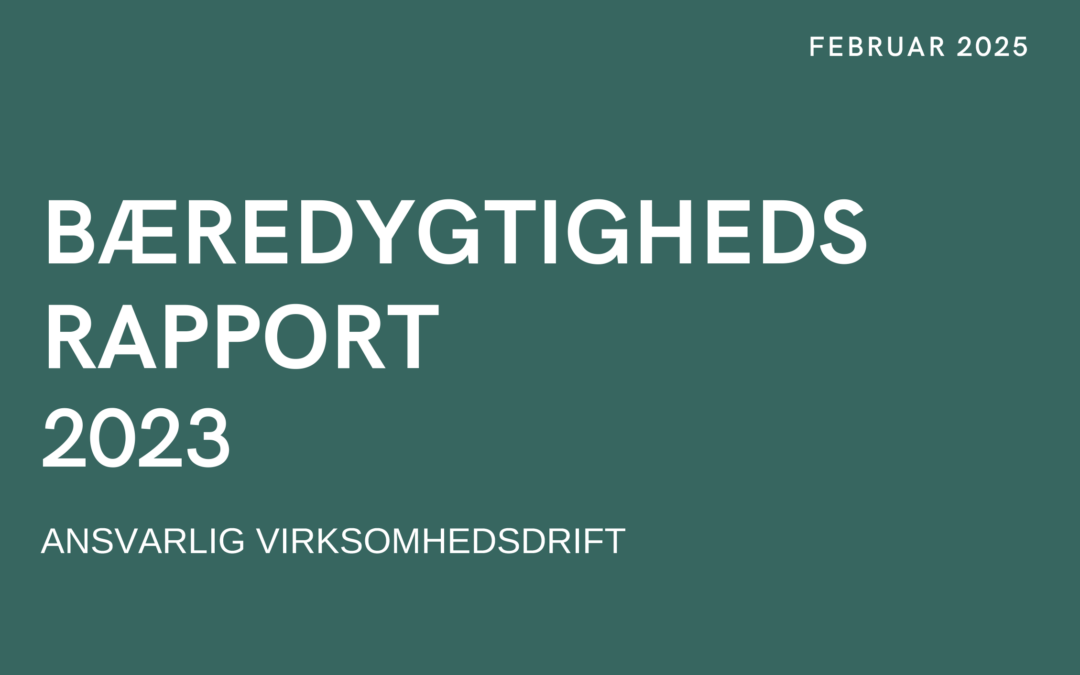 Ny ESG-Rapport